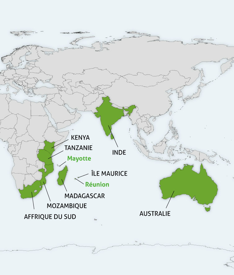 Scope of the Programme Océan indien 2021-2027